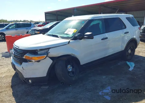 2013 Ford Police Interceptor from USA, damaged, VIN 1FM5K8AR2DGC40705